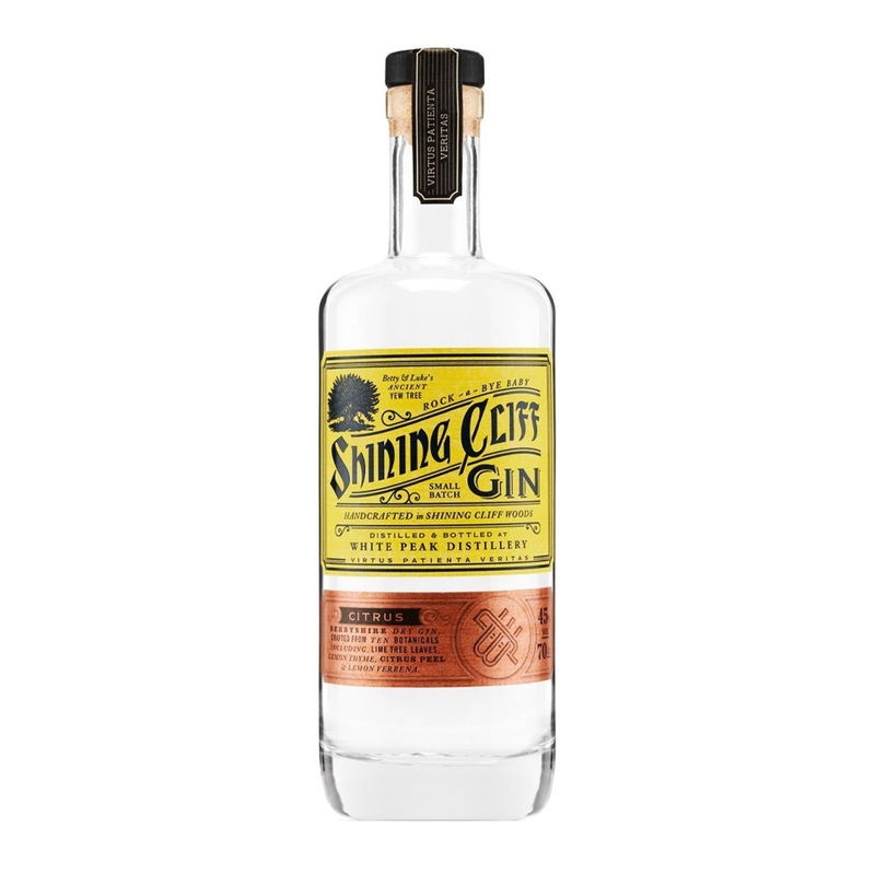 White Peak Distillery Shining Cliff Citrus Gin 70cl