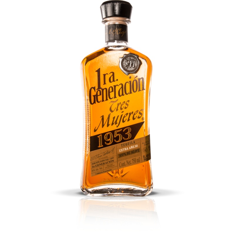 Tres Mujeres 1RA Generacin 1953 Extra Aejo tequila