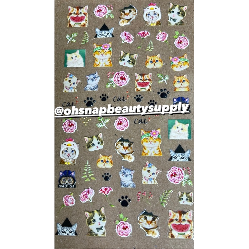 * Cat 5D K036 Sticker