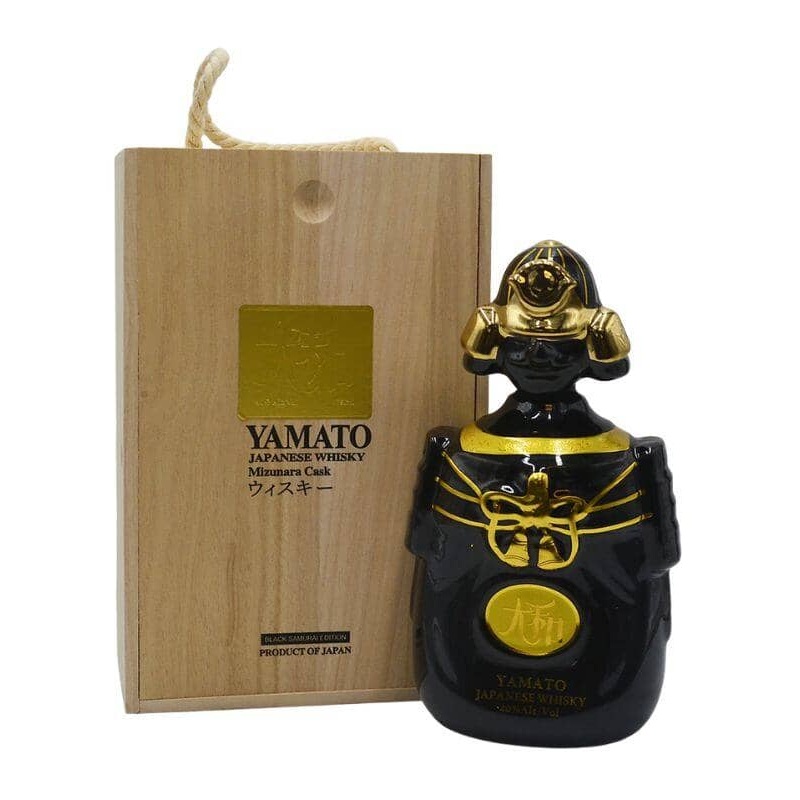 Yamato Japanese Whisky Mizunara Cask Black Samurai Edition 750mL
