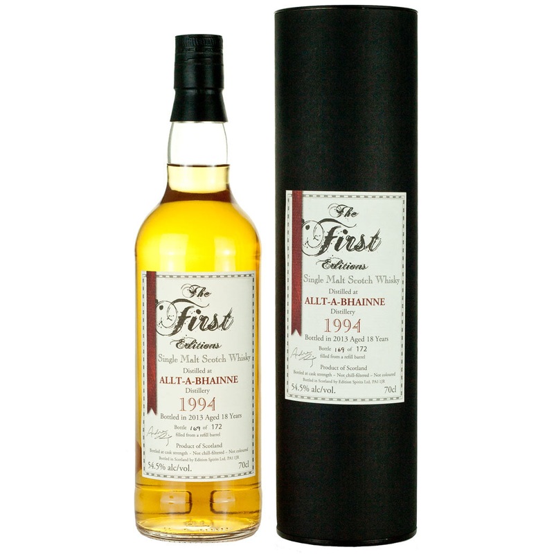 Allt-a-Bhainne 18 Year Old 1994 First Editions