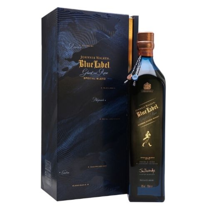 Johnnie Walker Blue Label Ghost And Rare Special Blend With Brora & Rare 750ml