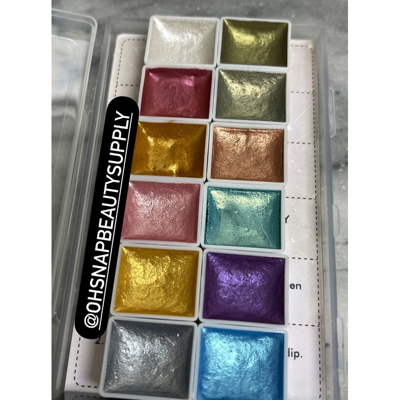 Metallic Watercolors (12colors)