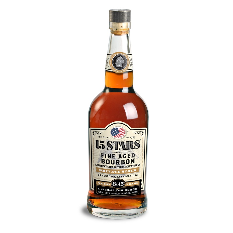 15 STARS 8&15 YO Private Stock Straight Bourbon