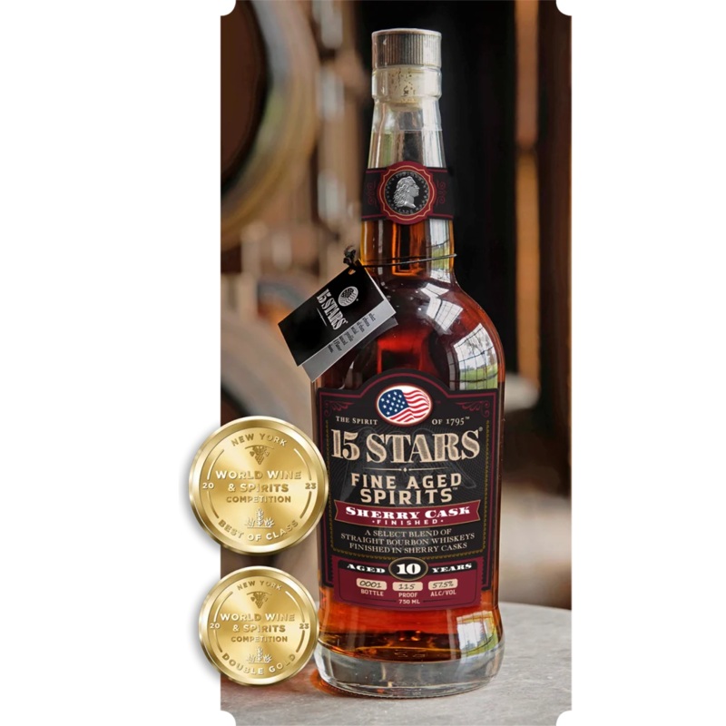 15 STARS Sherry Cask Finished Bourbon