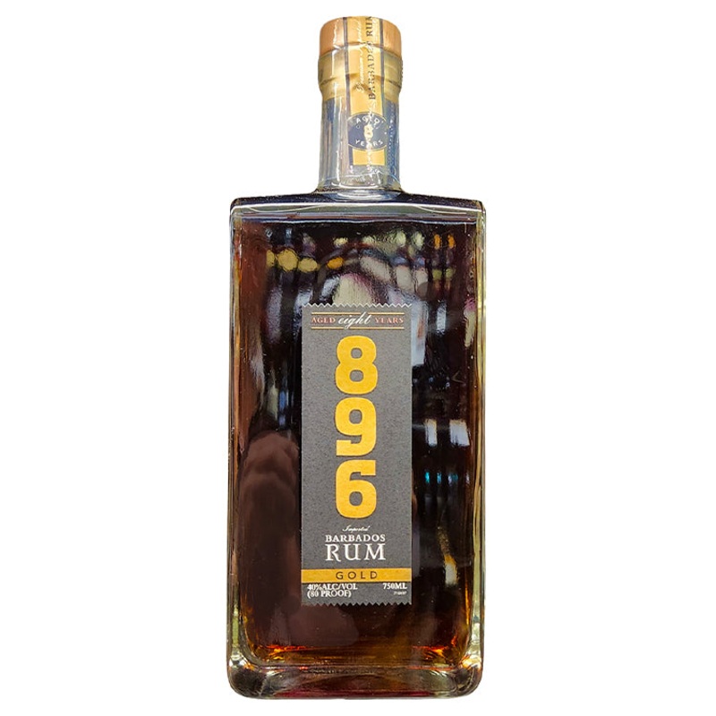 896 Barbados 8 Year Gold Rum – 750ml