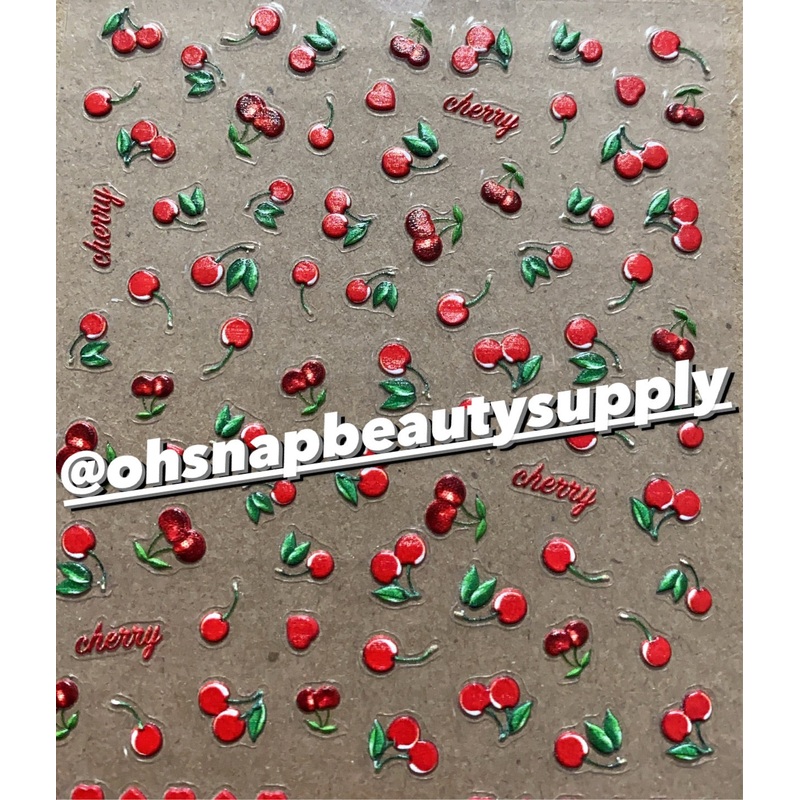 Fruit Cherry 602  Sticker