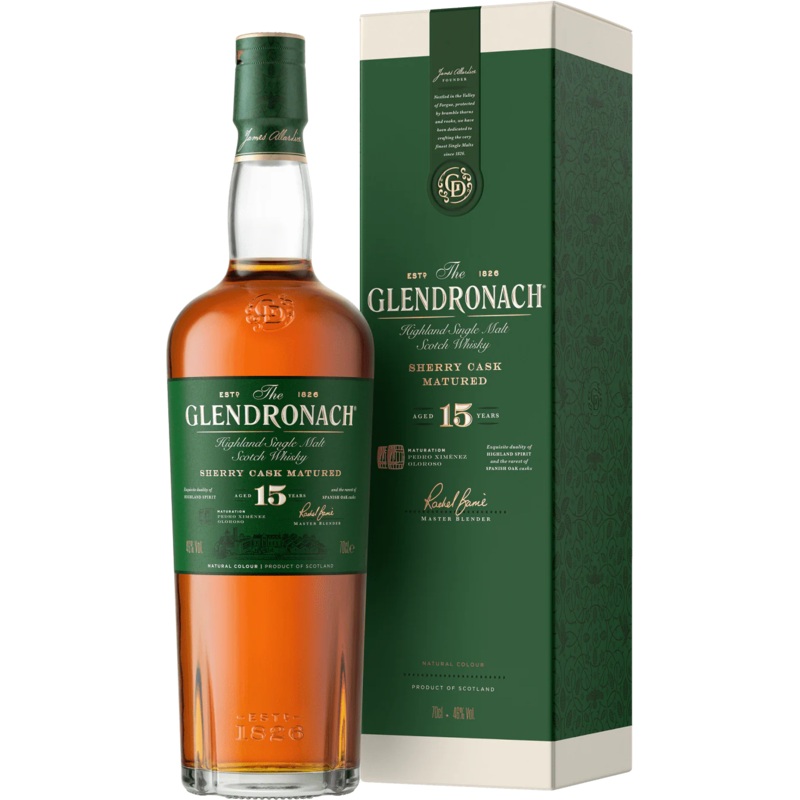 Glendronach 15 Year Single Malt Scotch 750ML