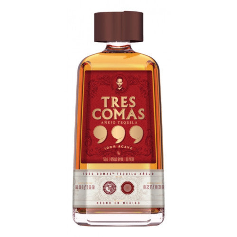 TRES COMAS ANEJO TEQUILA 750ML