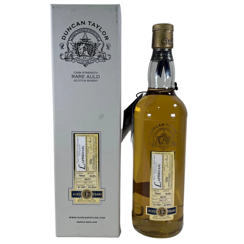 1997 Laphroaig Duncan Taylor 12 Year Old Cask Strength Single Malt Scotch Whisky | 700ML