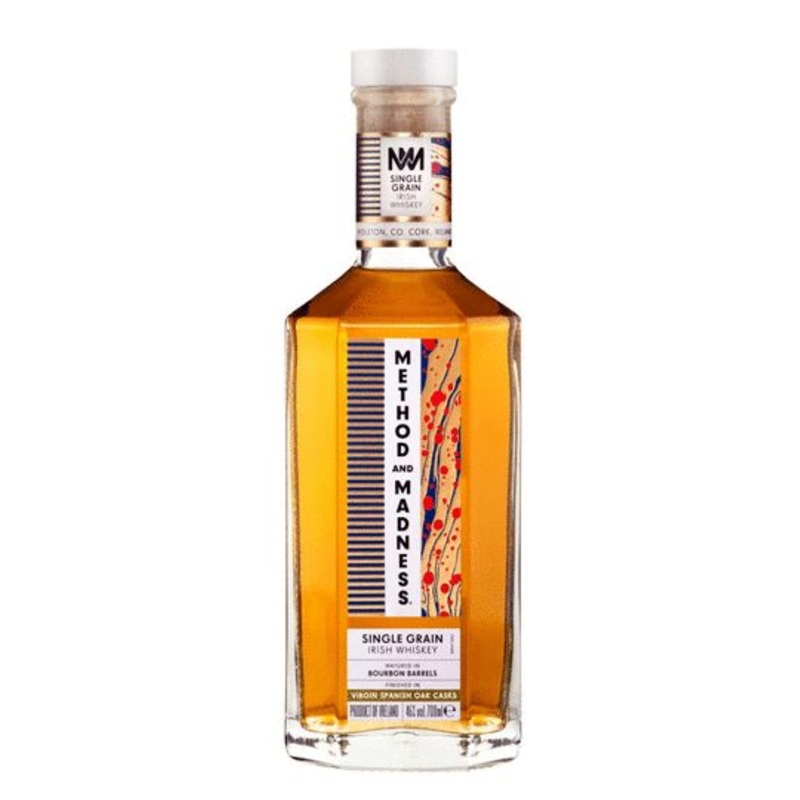 2020 Method & Madness Single Grain Virgin Spanish Oak Irish Whiskey 750ml
