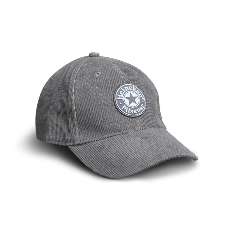 Heineken Cap Ribbed Grey
