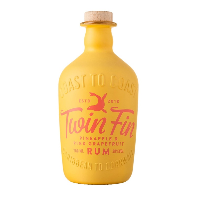 Twin Fin Pineapple & Pink Grapefruit Rum 70cl