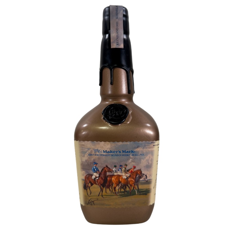 2021 Maker’s Mark Black Keeneland Kentucky Straight Bourbon Whisky 1Lt