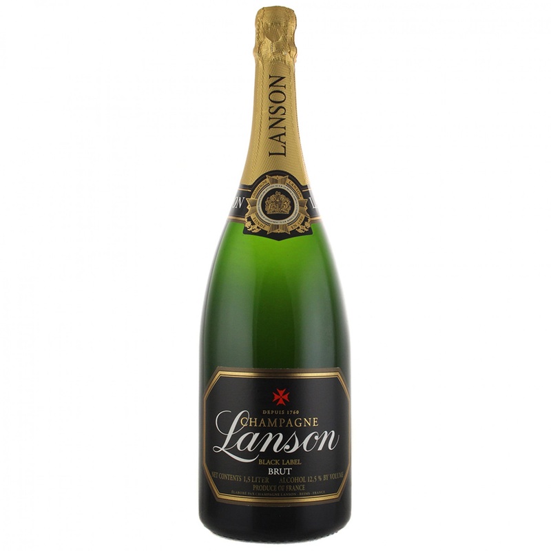 Lanson Black Label Brut, Champagne, France (1.5L)