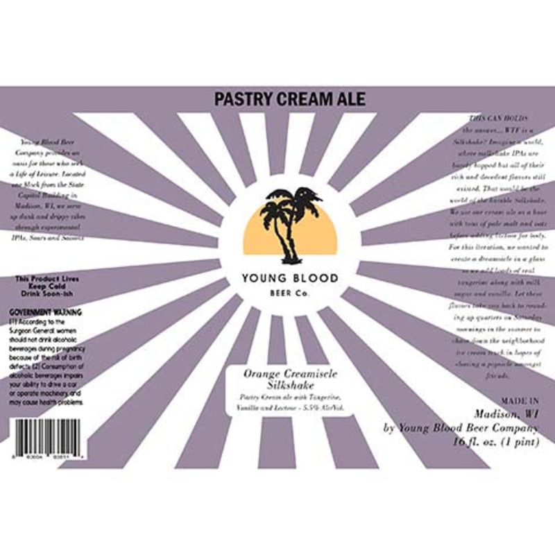 Young Blood Orange Creamsicle Silkshake Cream Ale