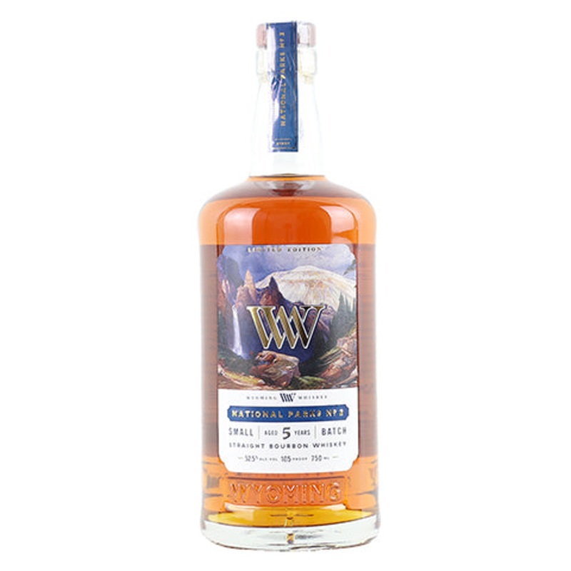 Wyoming National Parks No. 2 5yr Straight Bourbon Whiskey
