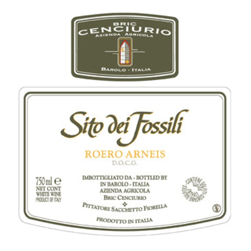 Bric Cenciurio Roero Arneis Sito dei Fossili 2019