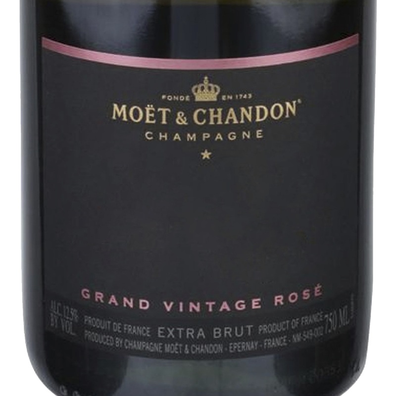 MOET & CHANDON CHAMPAGNE BRUT ROSE GRAND VINTAGE 2015 750ML