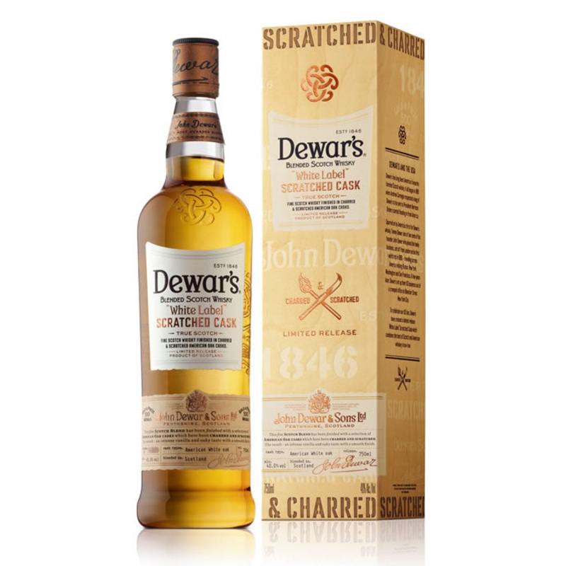 Dewars Scratched Cask 750ML