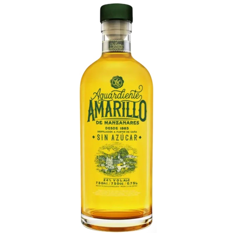 Aguardiente Sin Azucar Colombia Amarillo Spirit