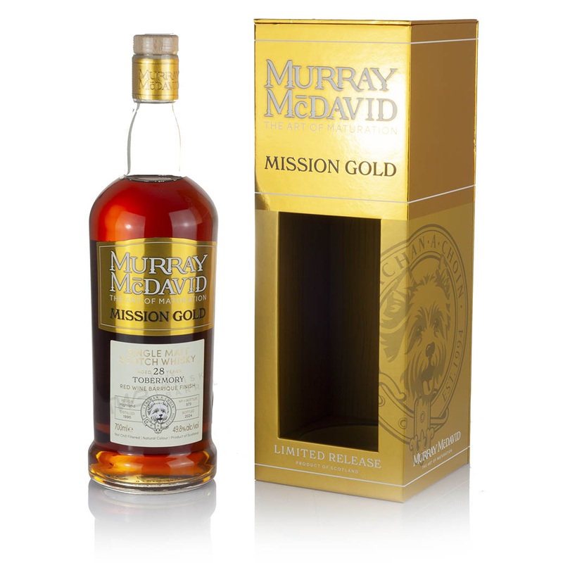 Tobermory 28 Year Old 1995 Murray McDavid Mission Gold