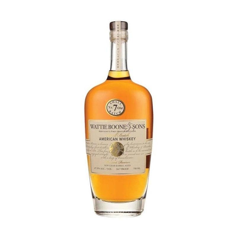 Wattie Boone & Sons 7 Year Old Small Batch American Whiskey