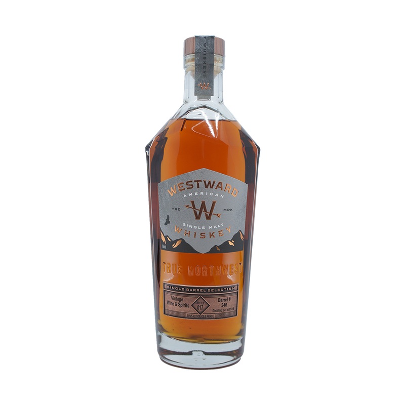 Westward American Single Malt Private Selection Single Barrel Whiskey