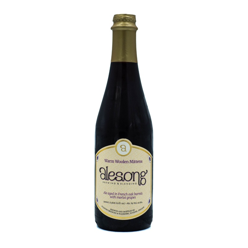 Alesong Warm Woolen Mittens Farmhouse Ale 750ml