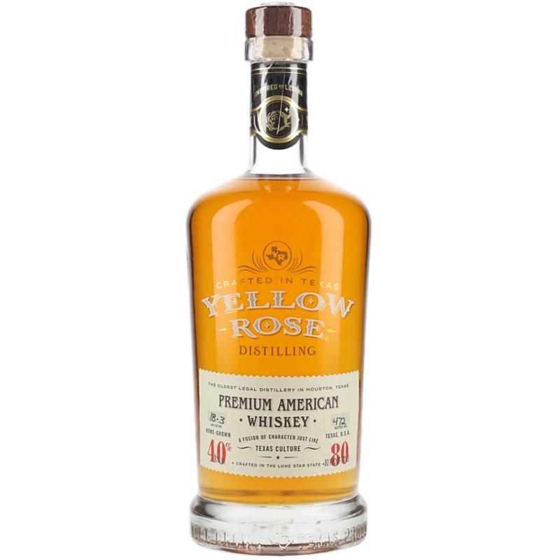 Yellow Rose Premium American Whiskey 40% 70cl