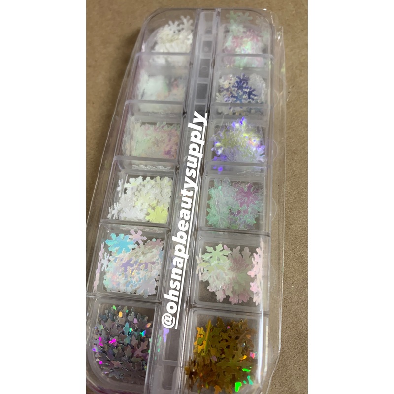 AB Snowflakes  Glitters