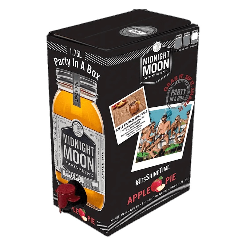 Midnight Moon Party in a Box Apple Pie Moonshine 1.75L