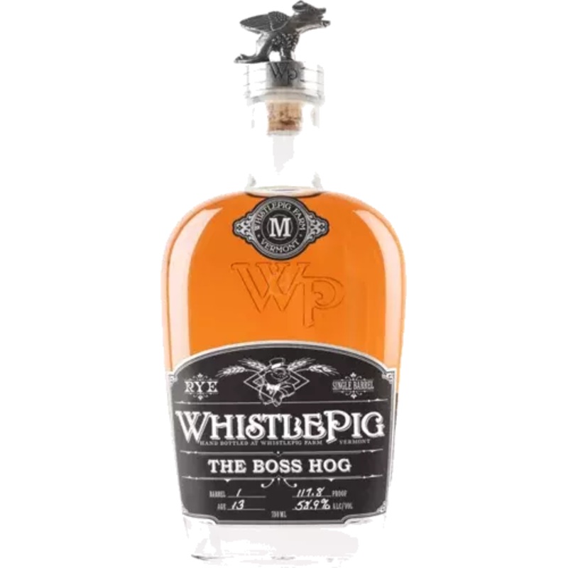 WhistlePig The Boss Hog 13 Year Old Straight Rye Whiskey