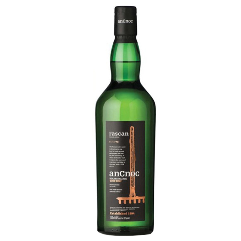Ancnoc Rascan Single Malt Scotch Whiskey – 750ml