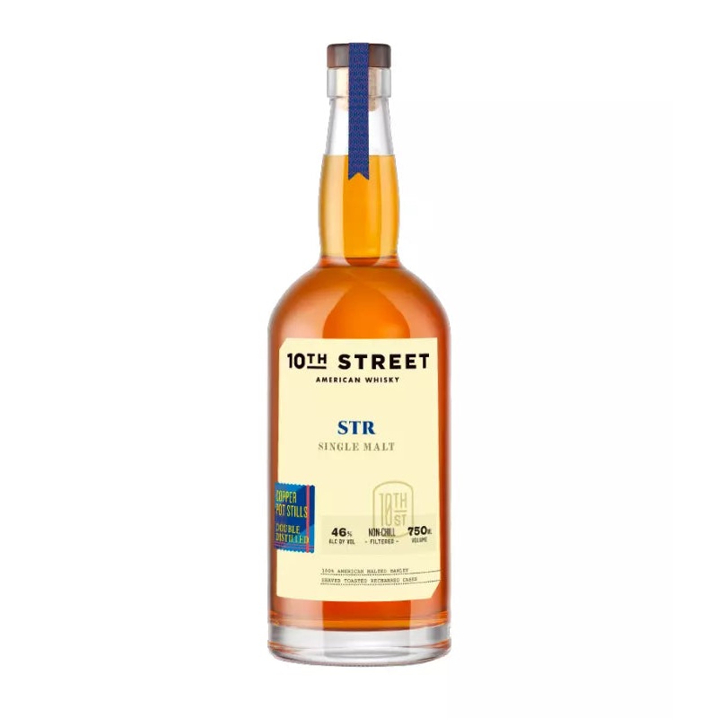 10th Street Single Malt American Whiskey 750mL