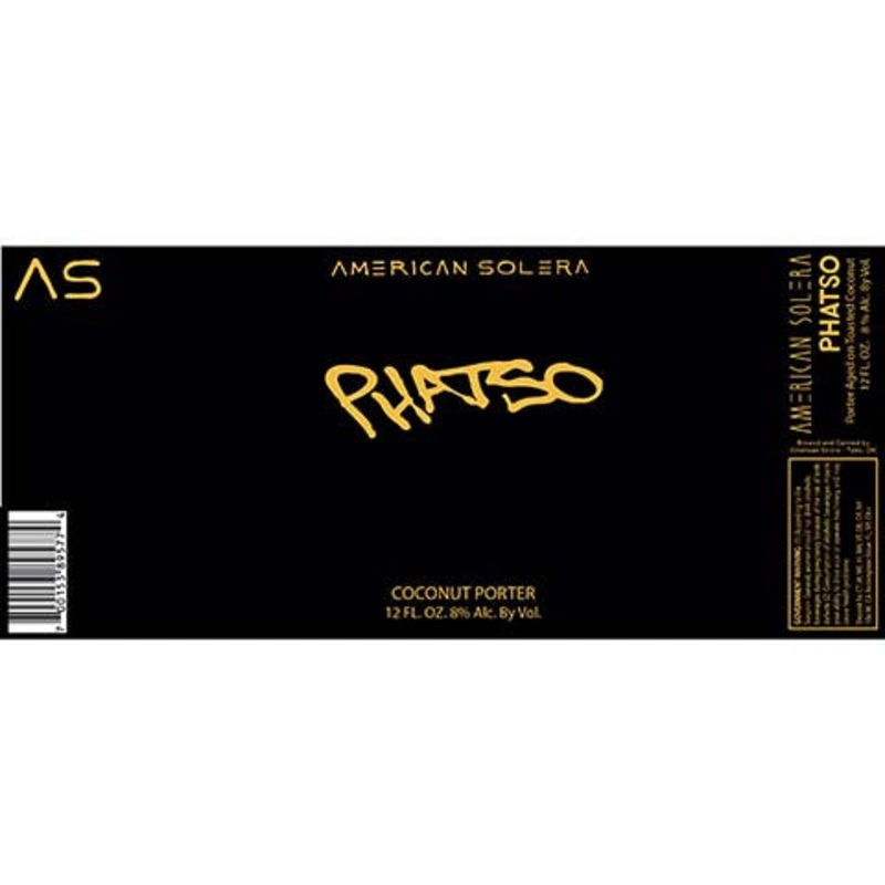 American Solera Phatso Coconut Porter