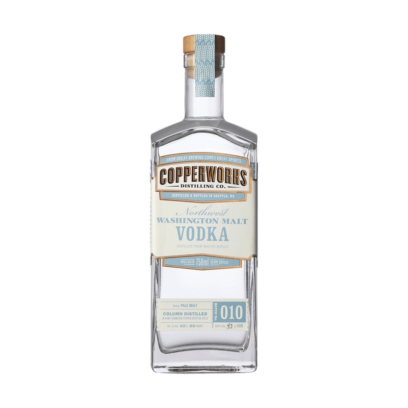 Copperworks Northwest Washington Malt Vodka