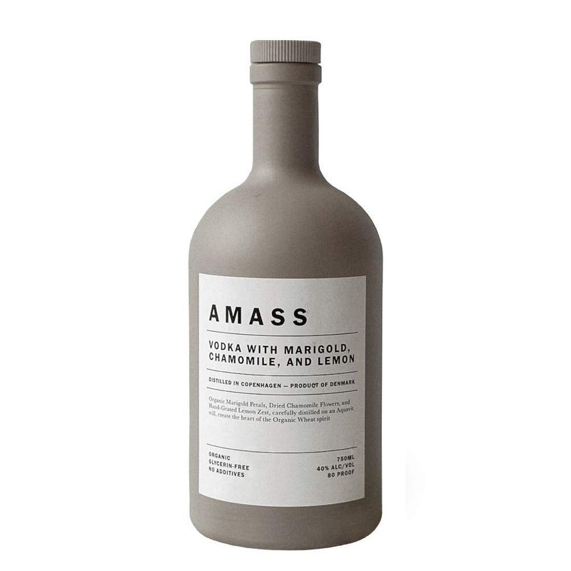 Amass Vodka With Marigold, Chamomile, Lemon