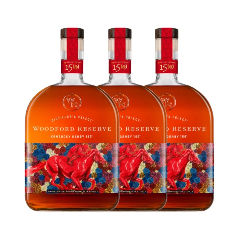 Woodford Reserve Kentucky Derby 150 1L 3-Pack