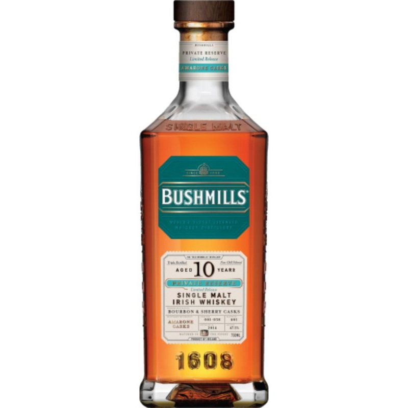 Bushmills  Malt Private Reserve 10 years Amarone Cask 750ml