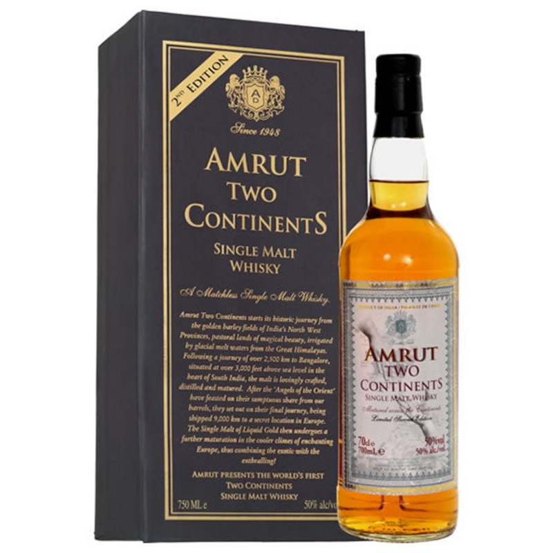Amrut Two Continents Single Malt 750ML