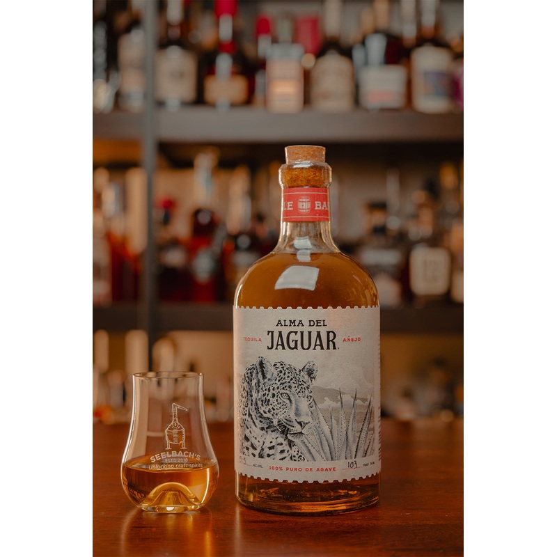 Alma del Jaguar 103 Proof Single Barrel Anejo – Selected by Seelbach’s