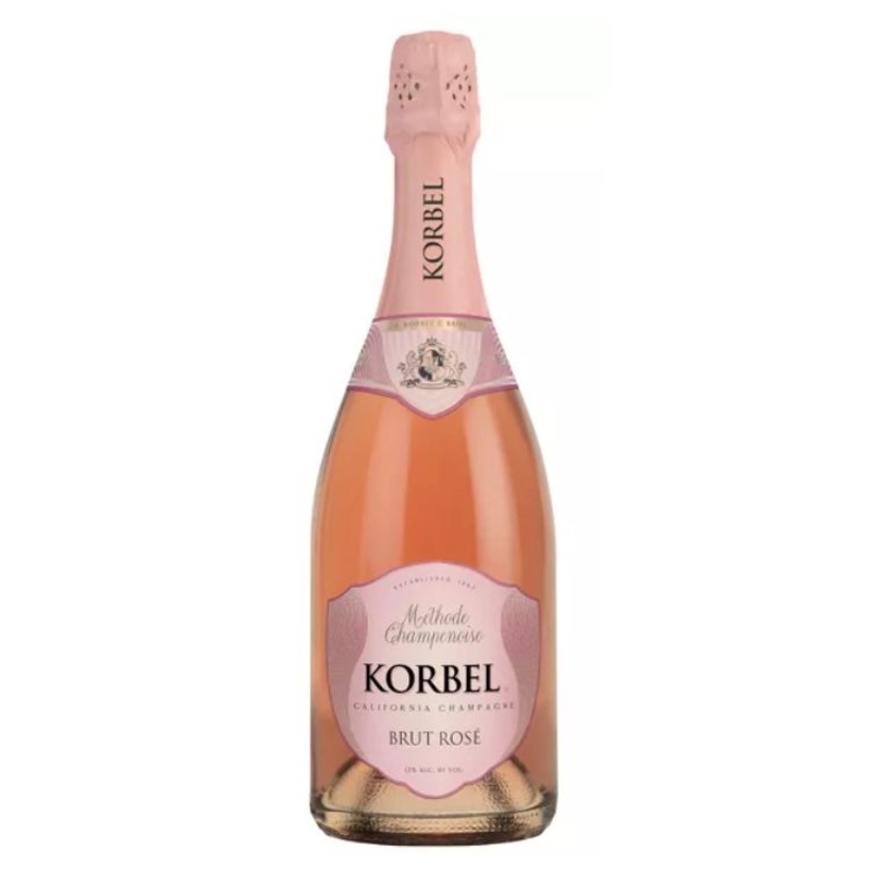 Korbel Brut Ros Champagne – 750ml