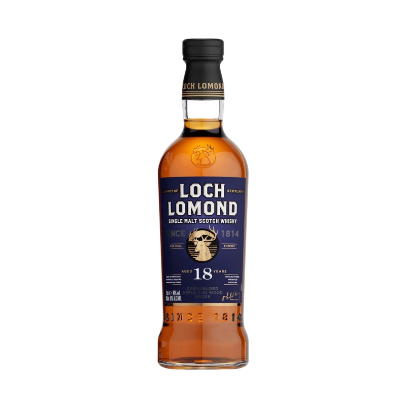 Loch Lomond Single Malt Scotch Caramelised Apple and Wood Smoke 18 Year
