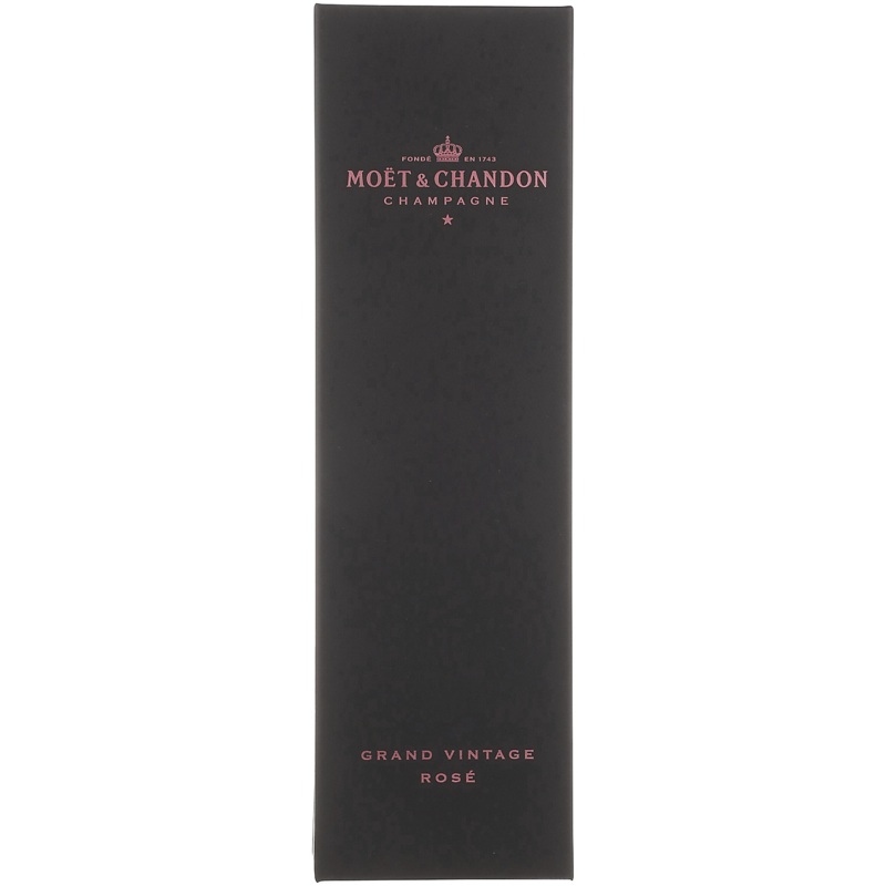 MOET & CHANDON CHAMPAGNE BRUT ROSE GRAND VINTAGE 2015 W/ GIFT BOX 750ML