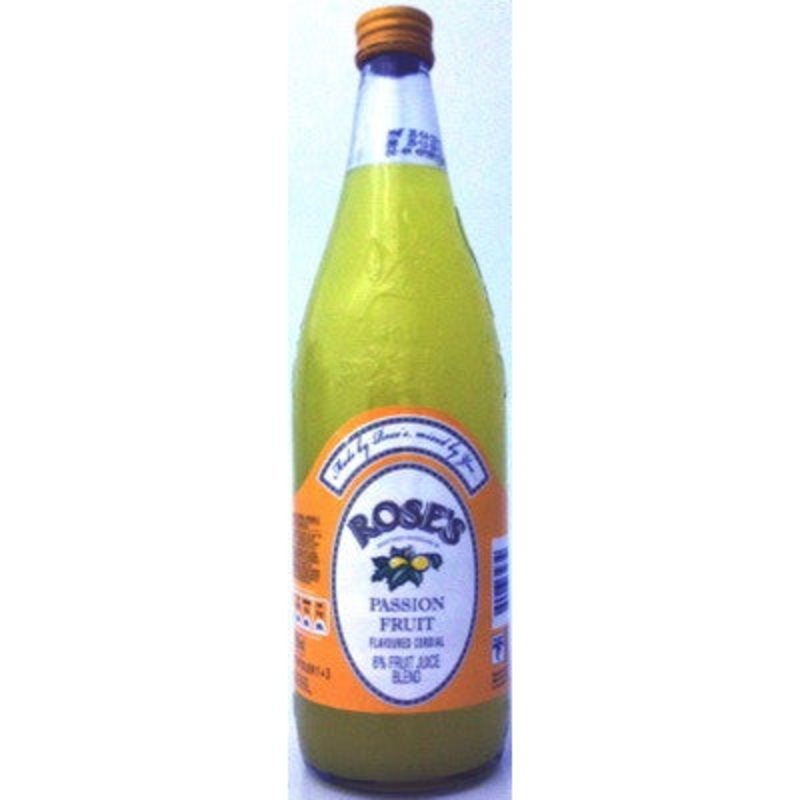 Rose’s Passion Fruit Cordial 750ml