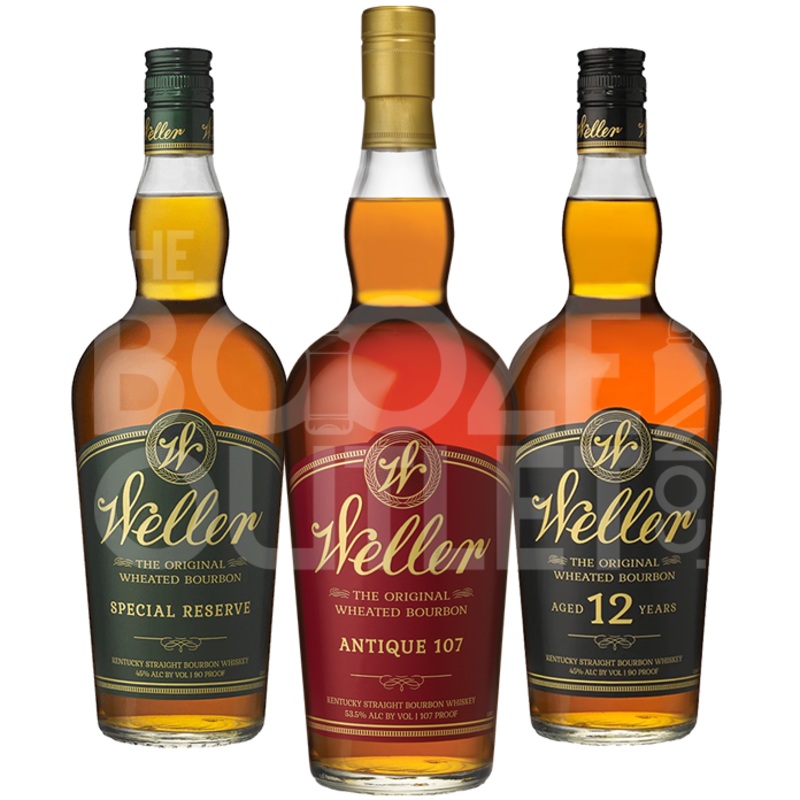 W.L. Weller Special Reserve & Antique 107 & 12 Year Bundle