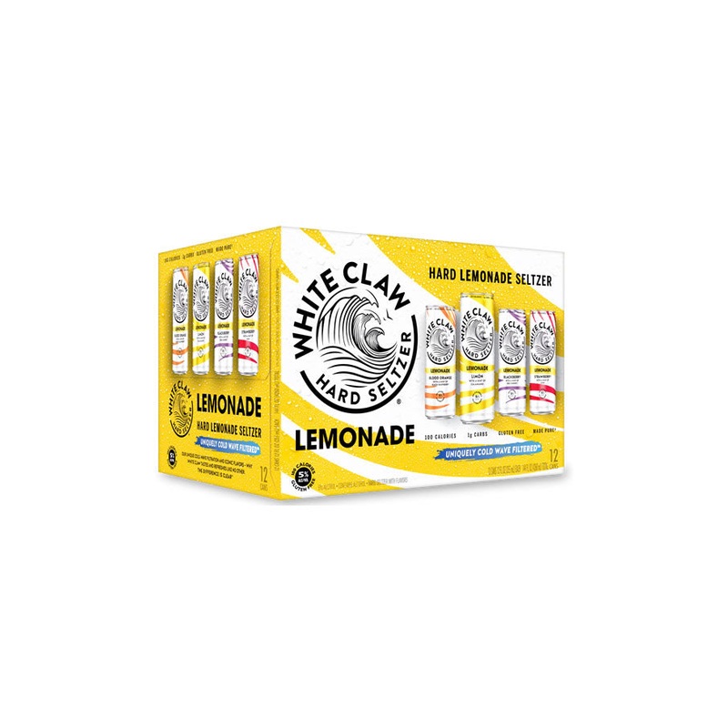 White Claw Hard Seltzer Lemonade Variety 12Pk