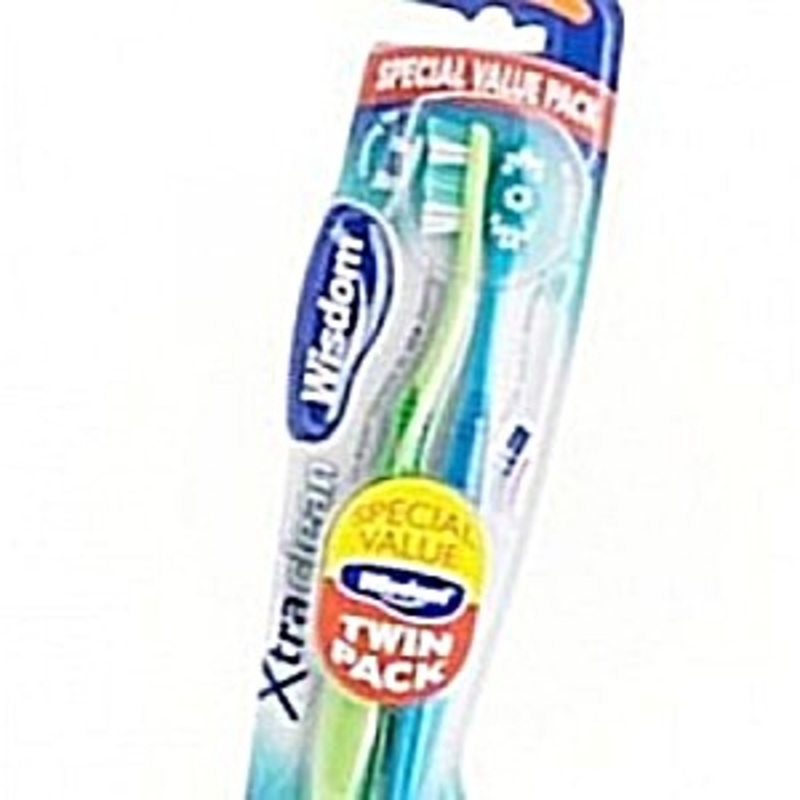 Wisdom X.Clean Firm T.brushes 2pk