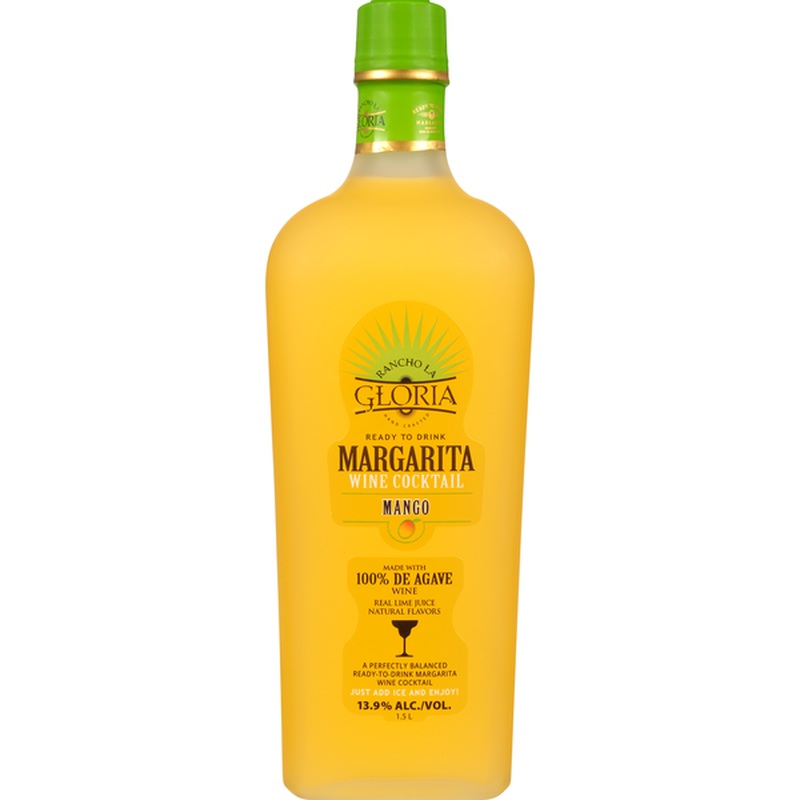 Rancho La Gloria Wine Cocktail Mango Margarita 1.5L